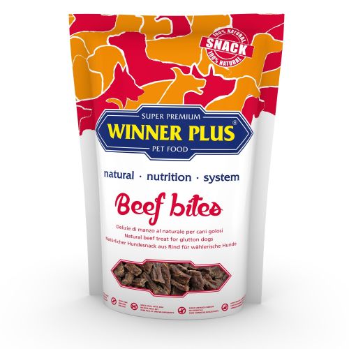 Winner Plus Dog Snack Beef Bites